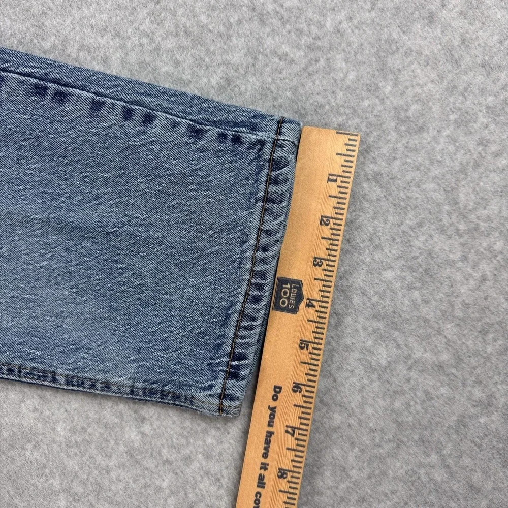 Levis 541 Jeans Mens 34 Blue Light Wash Athletic Taper Stretch Denim 34x32